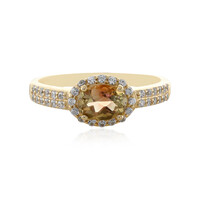 9K Oregon Sunstone Gold Ring