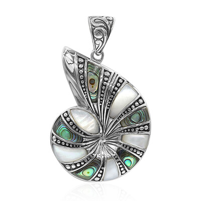 Abalone Shell Silver Pendant (Art of Nature)