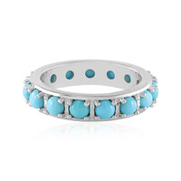 Sleeping Beauty Turquoise Silver Ring