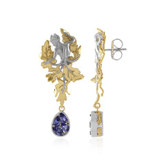 Tanzanite Silver Earrings (Gems en Vogue)