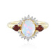 Welo Opal Silver Ring