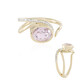 9K Patroke Kunzite Gold Ring (de Melo)