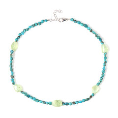 Arizona Turquoise Silver Necklace