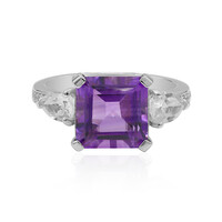 Amethyst Silver Ring