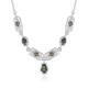 Mezezo Opal Silver Necklace