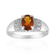 Madeira Citrine Silver Ring