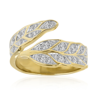 9K SI1 (G) Diamond Gold Ring (Annette)