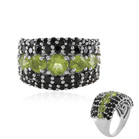 Peridot Silver Ring