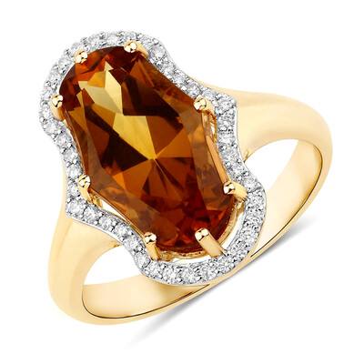 14K Madeira Citrine Gold Ring (SUHANA)