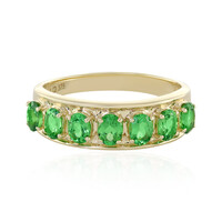 9K Tsavorite Gold Ring (Adela Gold)