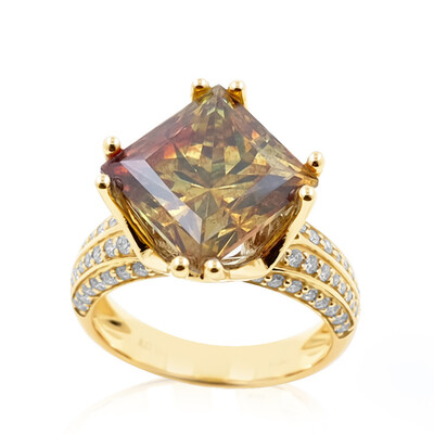 14K Sphalerite Gold Ring (de Melo)