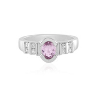 Kunzite Silver Ring