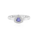 Tanzanite Silver Ring