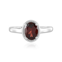 Indian Garnet Silver Ring