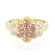 18K Unheated Padparadscha Sapphire Gold Ring (AMAYANI)