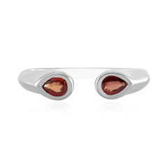 Tanzanian Ruby Silver Ring