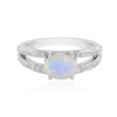 Welo Opal Silver Ring