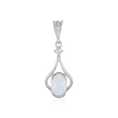 Welo Opal Silver Pendant