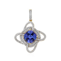 14K AAA Tanzanite Gold Pendant (AMAYANI)