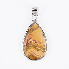 Maligano Jasper Silver Pendant