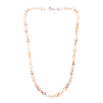 Freshwater pearl Silver Necklace (TPC)