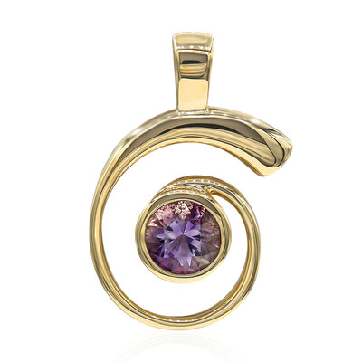 9K Arizona Amethyst Gold Pendant (Amanda Adkins)