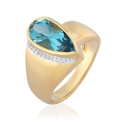 Marambaia Topaz Silver Ring (de Melo)