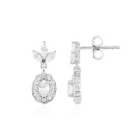 Zircon Silver Earrings