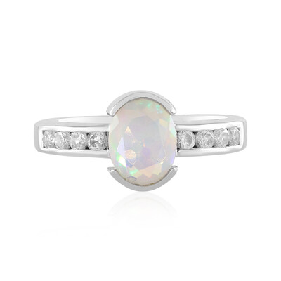 Welo Opal Silver Ring