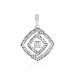 Zircon Silver Pendant