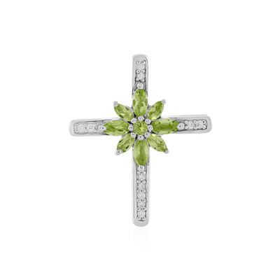 Peridot Silver Pendant