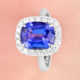 18K AAA Tanzanite Gold Ring (CIRARI)