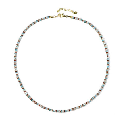 Fancy Zircon Silver Necklace