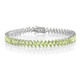 Arizona Peridot Silver Bracelet