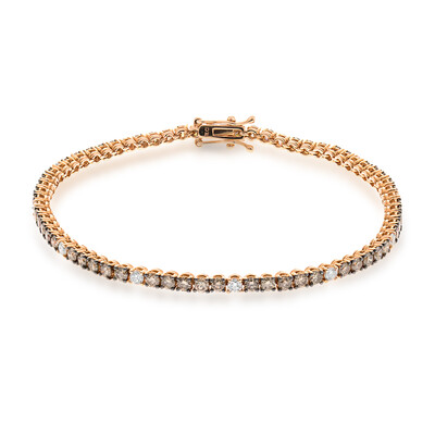 14K SI2 Brown Diamond Gold Bracelet (CIRARI)