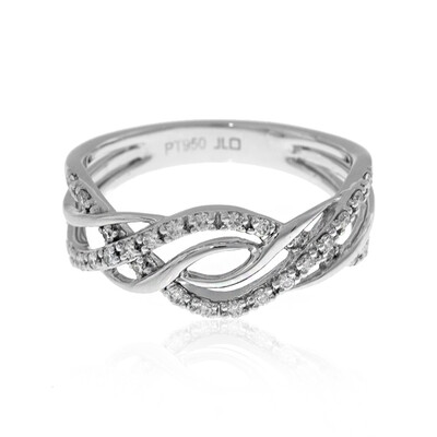 Flawless (F) Diamond Platinum Ring (LUCENT DIAMONDS)