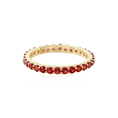 9K Tanzanian Ruby Gold Ring