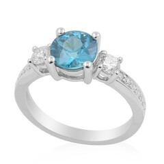 Ratanakiri Zircon Platinum Ring