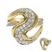 14K I1 (H) Diamond Gold Ring (CIRARI)