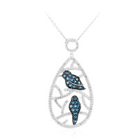 London Blue Topaz Silver Necklace