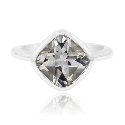 White Topaz Silver Ring (MONOSONO COLLECTION)