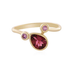 9K Brazilian Pink Tourmaline Gold Ring (KM by Juwelo)