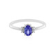 Tanzanite Silver Ring