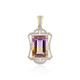 9K Ametrine Gold Pendant (SUHANA)