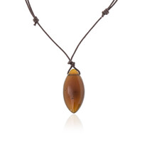 Sumatra Amber Necklace (Bali Barong)