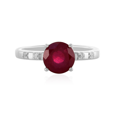 Madagascar Ruby Silver Ring