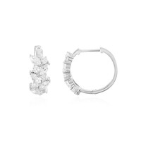 Zircon Silver Earrings