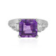 Amethyst Silver Ring