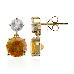 9K Spanish Sphalerite Gold Earrings