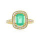 18K Ethiopian Emerald Gold Ring (AMAYANI)